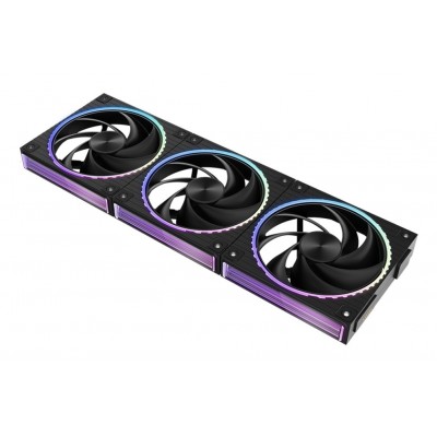 VENTILADOR ZALMAN ZM-DF120 A3 BLACK  ARGB 1X VENT 120MM